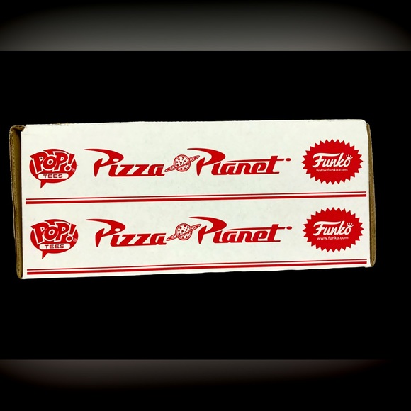Vaulted Toy Story GlitterTranslucent Alien Funko & Pizza Planet Tee BoxLunch Set - Picture 10 of 11